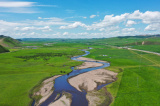 Photos Chine : paysage de la prairie d'Ulan Mod en Mongolie intrieure