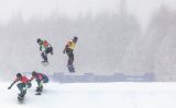 Photos : (BEIJING 2022) Quarts de finale du snowboard cross par quipes mixtes