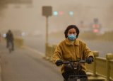 Photos Chine : tempte de sable et de poussire  Hohhot