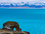 Photos : Lac Namtso dans le sud-ouest de la Chine