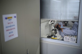 Photos (COVID-19) Chine : des patients pris en charge dans un hpital dsign  Pkin