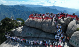 Photos Chine : tourisme dans le mont Huashan au Shaanxi