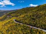 Photos Chine : paysage automnal du mont Hongla