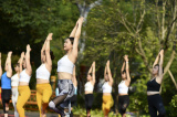 Photos Chine : des gens pratiquent le yoga au Guizhou