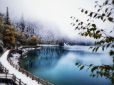 Photos Chine : paysage enneig de Jiuzhaigou