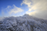 Photos Chine : paysage de givre du mont Taishan