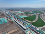 Photos Chine : construction de la ligne ferroviaire  grande vitesse Xiong'an-Xinzhou