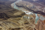 Photos Chine : projet de contrle des eaux de Dashixia au Xinjiang (nord-ouest)