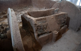 Photos Chine : restauration d'un chariot en bronze dans le nord-ouest