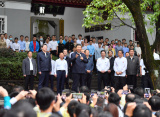 Photos : Inspection de Xi Jinping au Hunan