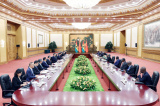 Photos : (FCSA) Xi Jinping rencontre le prsident ghanen