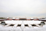 De magnifiques photos de la Cit Interdite sous la neige