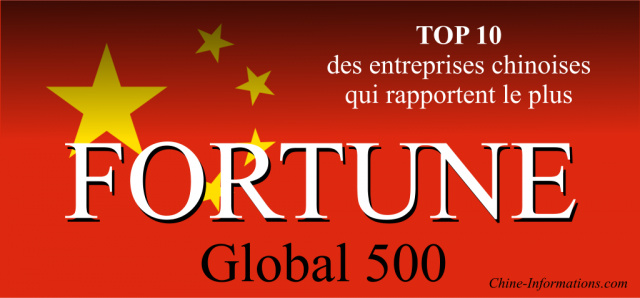 Top 10 des entreprises chinoises qui gagnent le plus