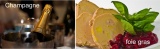 Le foie gras et le champagne franais en Chine