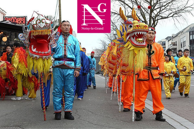 Dfil du Nouvel An chinois 2013 dans le 93 (Noisy-le-Grand)