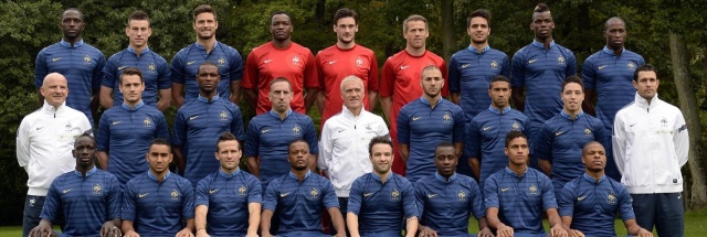 Les noms chinois des joueurs de l'quipe de France du Mondial 2014