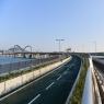 Photos Chine : ouverture  la circulation du pont de traverse dans la baie de Tseung Kwan O  Hong Kong