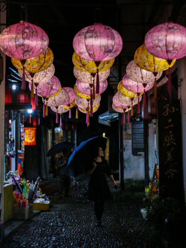 Photos Chine Lanternes De La Fête De La Mi Automne Dans Lest — Chine Informations 2589